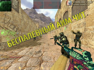 Скачать AIM чит для КС 1.6
