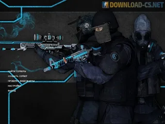 CSS v34 со скинами CS GO - фоновая заставка