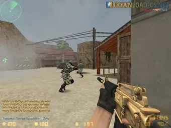 CS 1.6 с золотым оружием