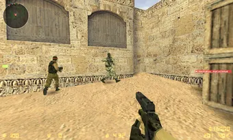 CS 1.6 с вытянутыми руками