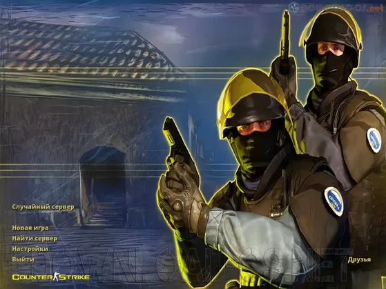 cs 1.6 обновленная - фоновая заставка