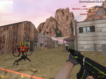 Counter-Strike 1.6 Пушки и Лазеры