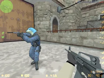 counter-strike 1.6 акулы против ящериц