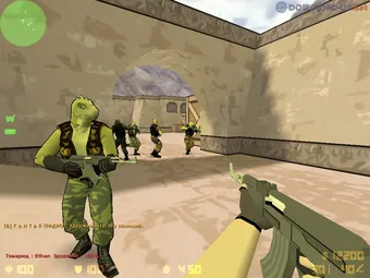cs 1.6 акулы против ящериц