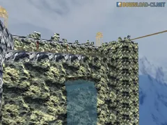 карта awp_snowmountains_waterfall для игры кс 1.6