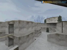 карта gg_snow_dino_rmx для игры кс 1.6