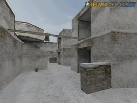 карта gg_snow_dino_rmx для cs 1.6