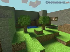 карта hns_minecraft для игры кс 1.6